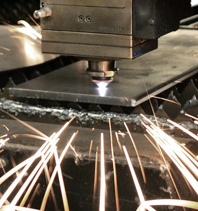 2D-Formteil nach CNC-Schnitt