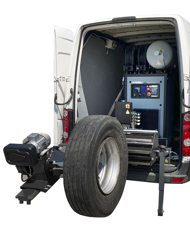 megamount 2-26T2 – truck tyre changer
