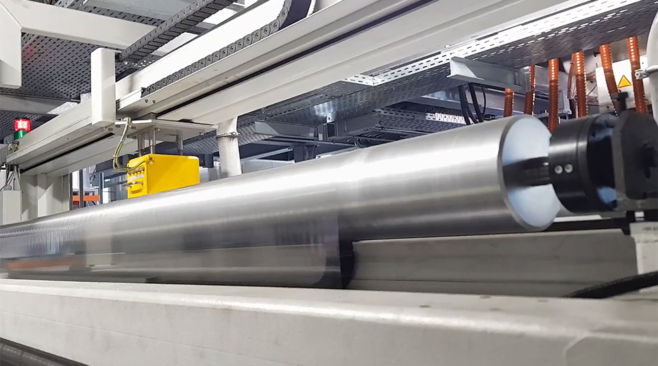 Produktionsbereich Folienbetrieb