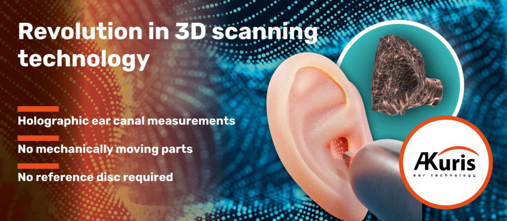 3D Gehörgangs-Scanner AKuris