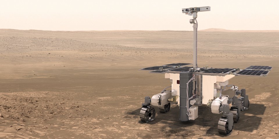 Rover-Chassis (Bathtube) ExoMars