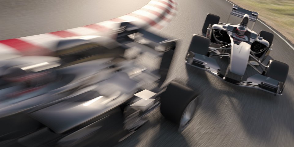 Komponenten für Formel-1-Rennsport