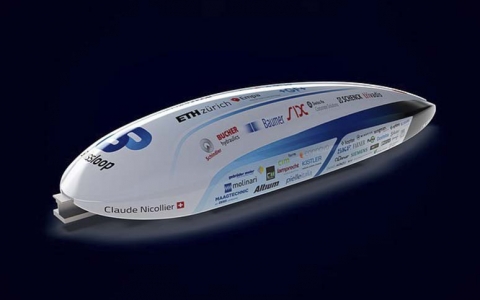 Chassis-Struktur Hyperloop-Pod Swissloop