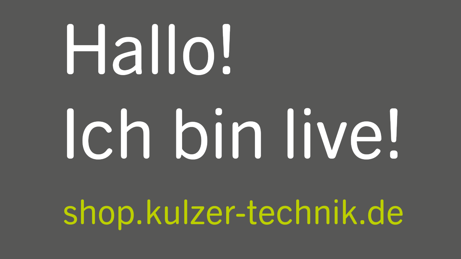 Kulzer Technik Webshop