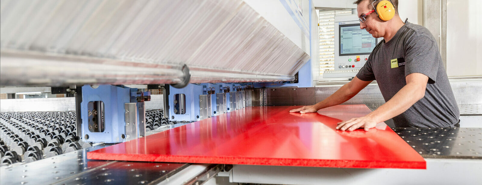Lagerbestand an Kunststoff-Halbfabrikaten