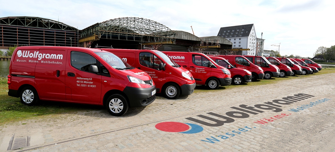Fuhrpark des Unternehmens