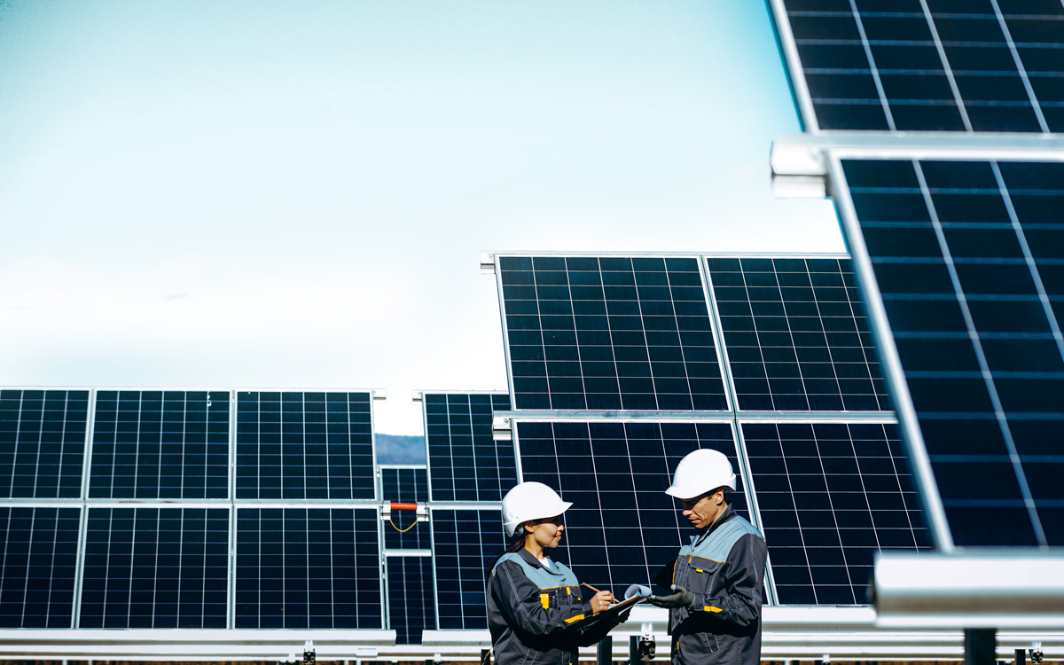 Solar power plant
