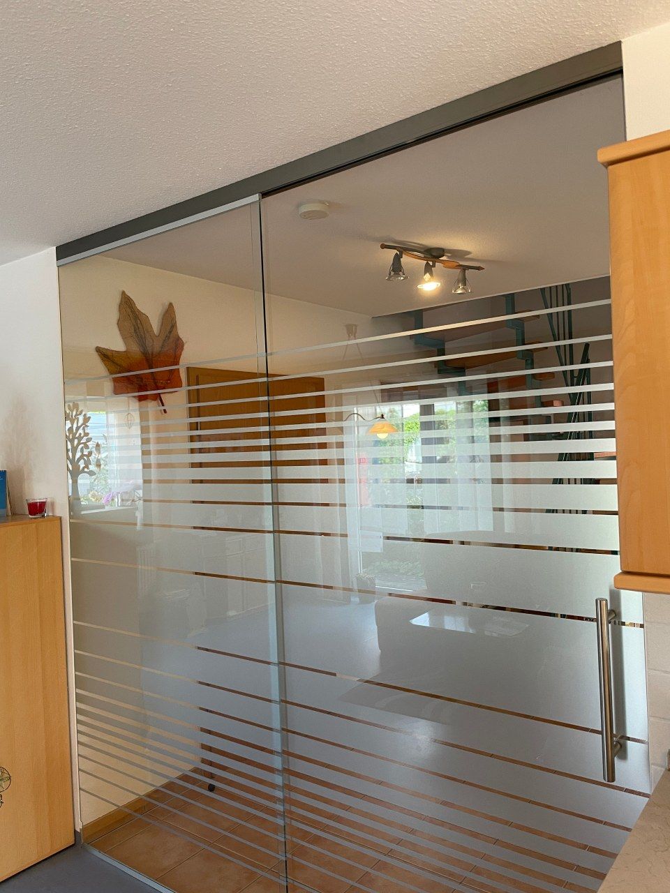 Glasschiebetür