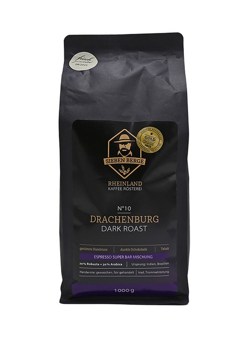 Eigenmarke Sieben Berge N°10 Drachenburg, Dark Roast