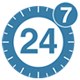 Wartungs- und Stördienst 24h/7 Tage