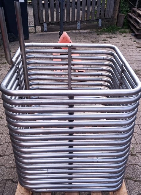 Kühlschlange viereckig