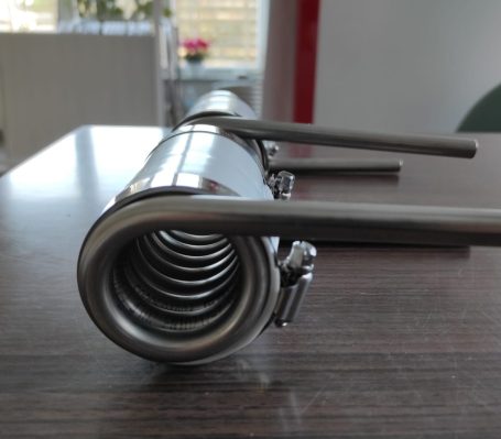 Rohrschlange mit PTFE-Isolierung