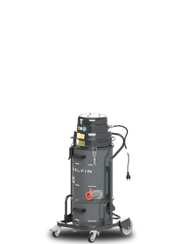 Mobile industrial vacuum cleaners