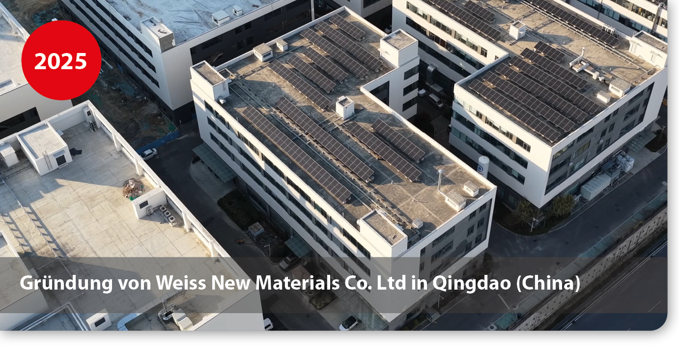 Gründung von Weiss New Materials Co., Ltd. in Qingdao (China)