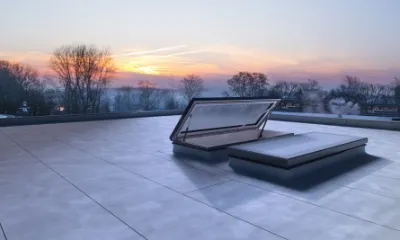 Dachluke RHTEP in Kaltbereich