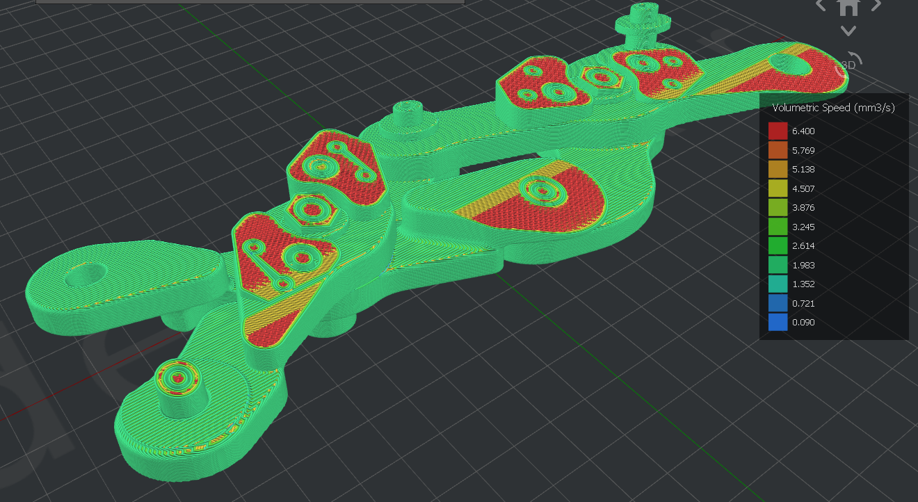 Kammschere aus 3D-Druck-Teilen