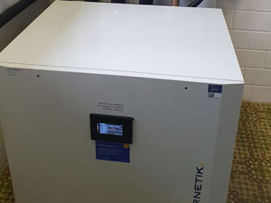 Erdwärmepumpe (40 kW), installiert 2023