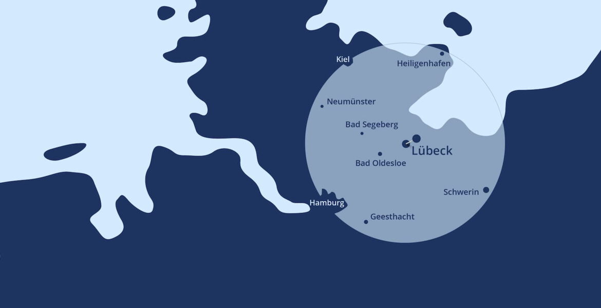 Einsatzgebiet Lübeck & Umgebung