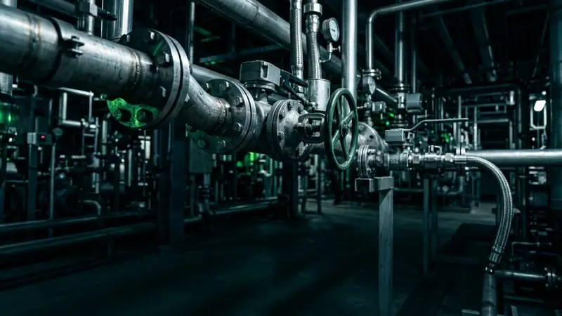 Process piping in the chemical industry