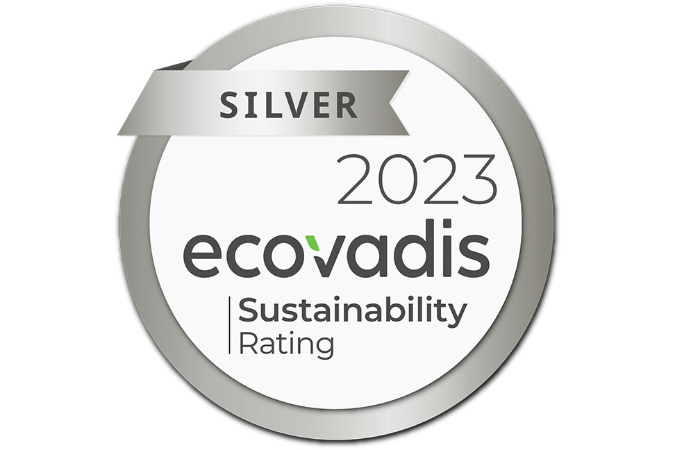 Silberne EcoVadis-Medaille