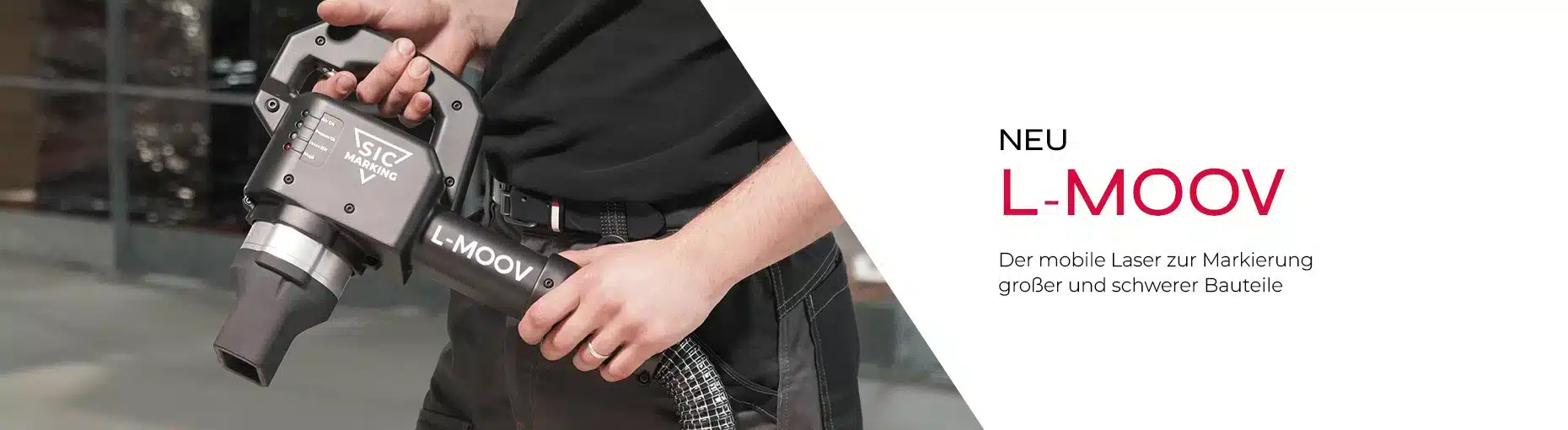 Mobiler Markierungslaser L-MOOV (Schutzklasse 1)