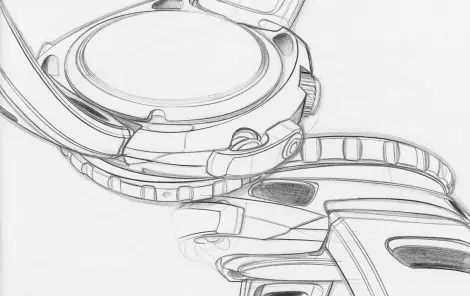 Divetrack Technische Zeichnung