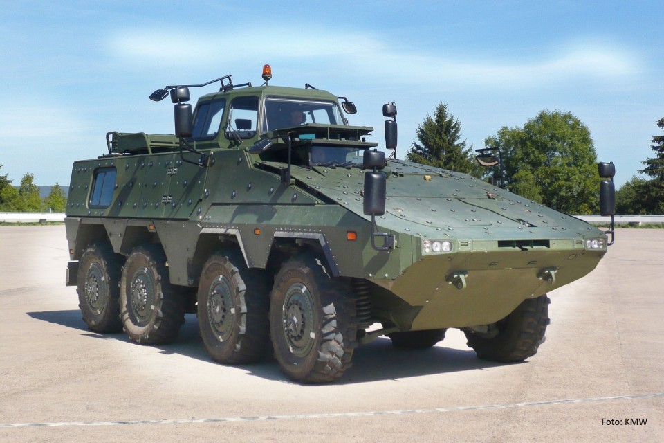 Fahrzeugschutz-Baugruppe (Boxer Fahrschulfahrzeug)