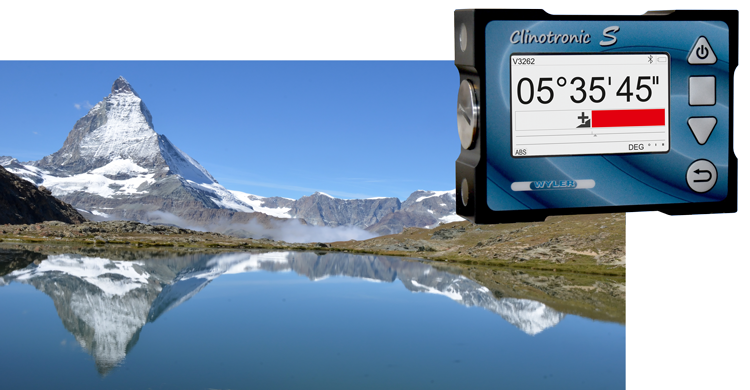 Clinometer clinoS mit Matterhorn-Motiv