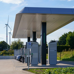 Ladepark für Elektrofahrzeuge
