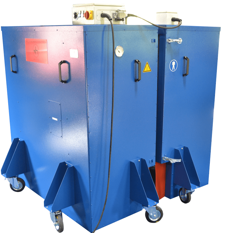 Mobile IBC-Heizhaube mit Steuerung