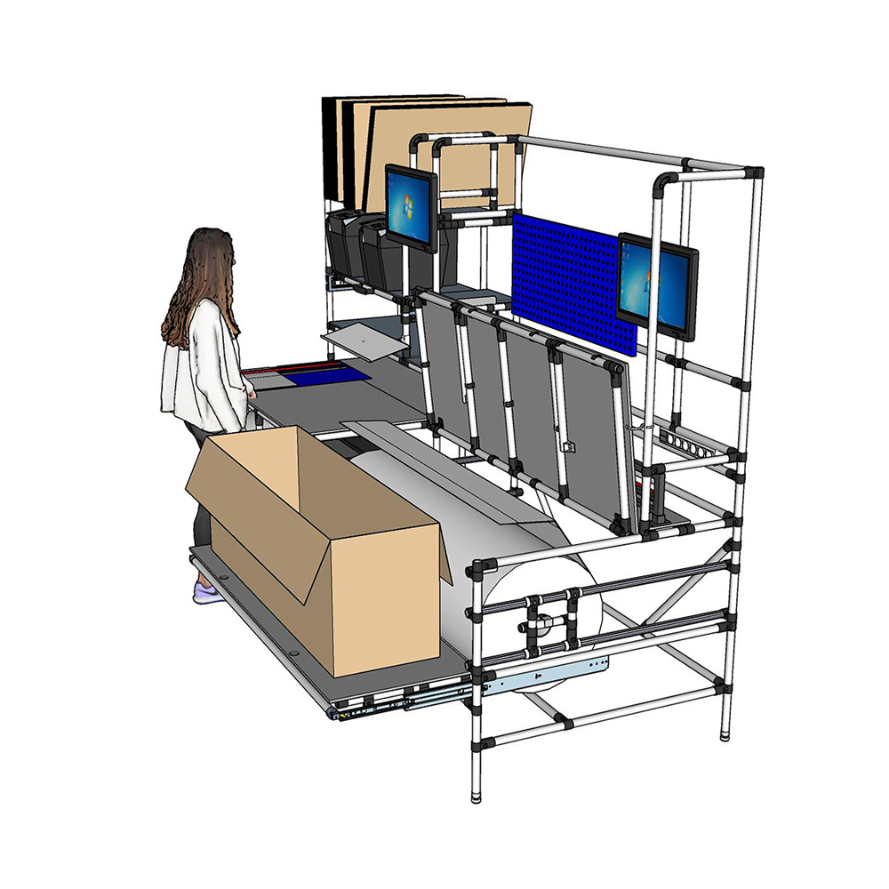 Modular packing station