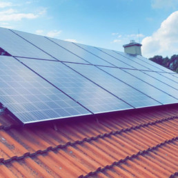 PV-Anlage auf Ziegeldach, 9,9 kWp, Bezirk Mödling
