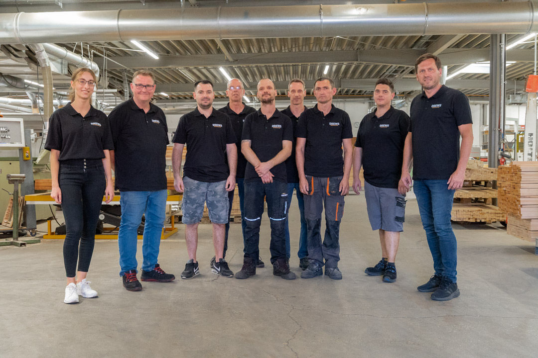 Team in der Werkstatt