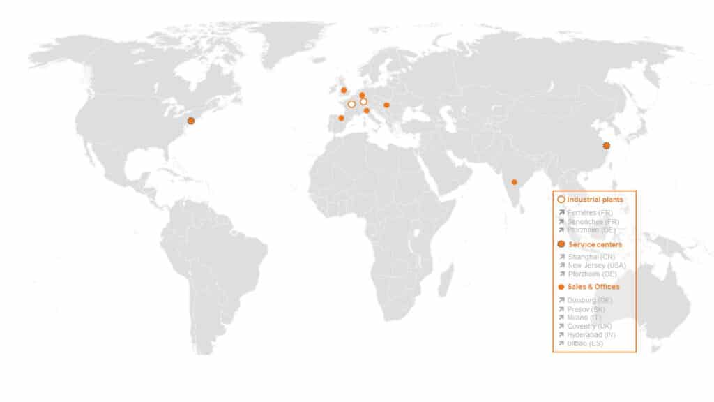 Global Presence of the REDEX Group
