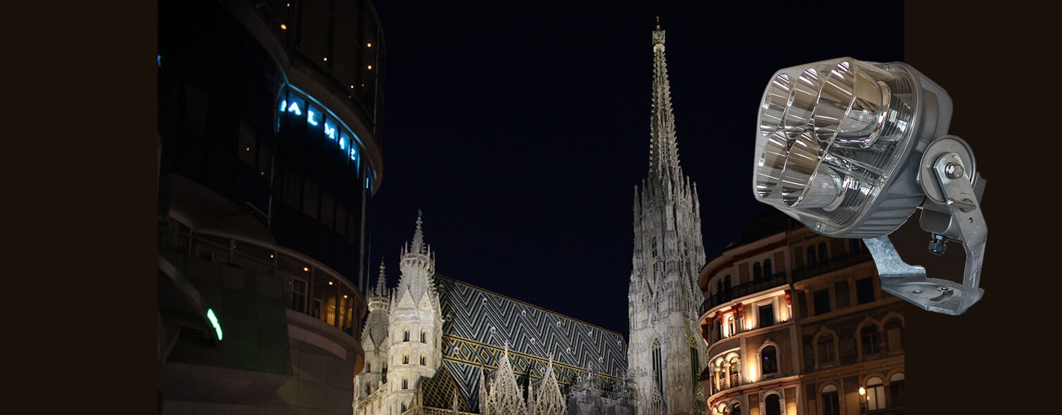 Stephansdom – Beispiel Objektbeleuchtung