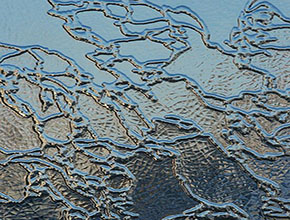 Ornamentglas Delta