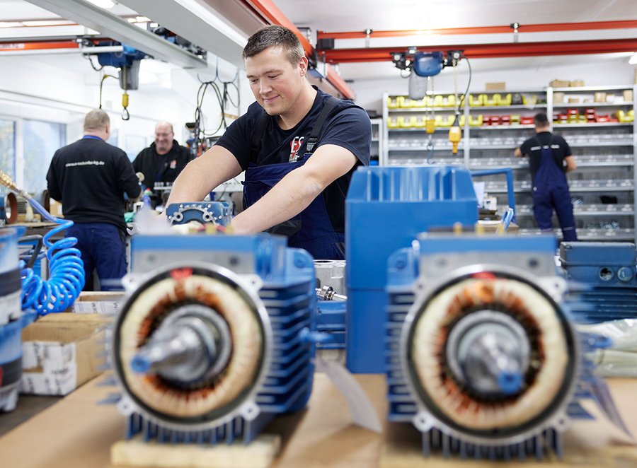 Demag Reparaturwerkstatt