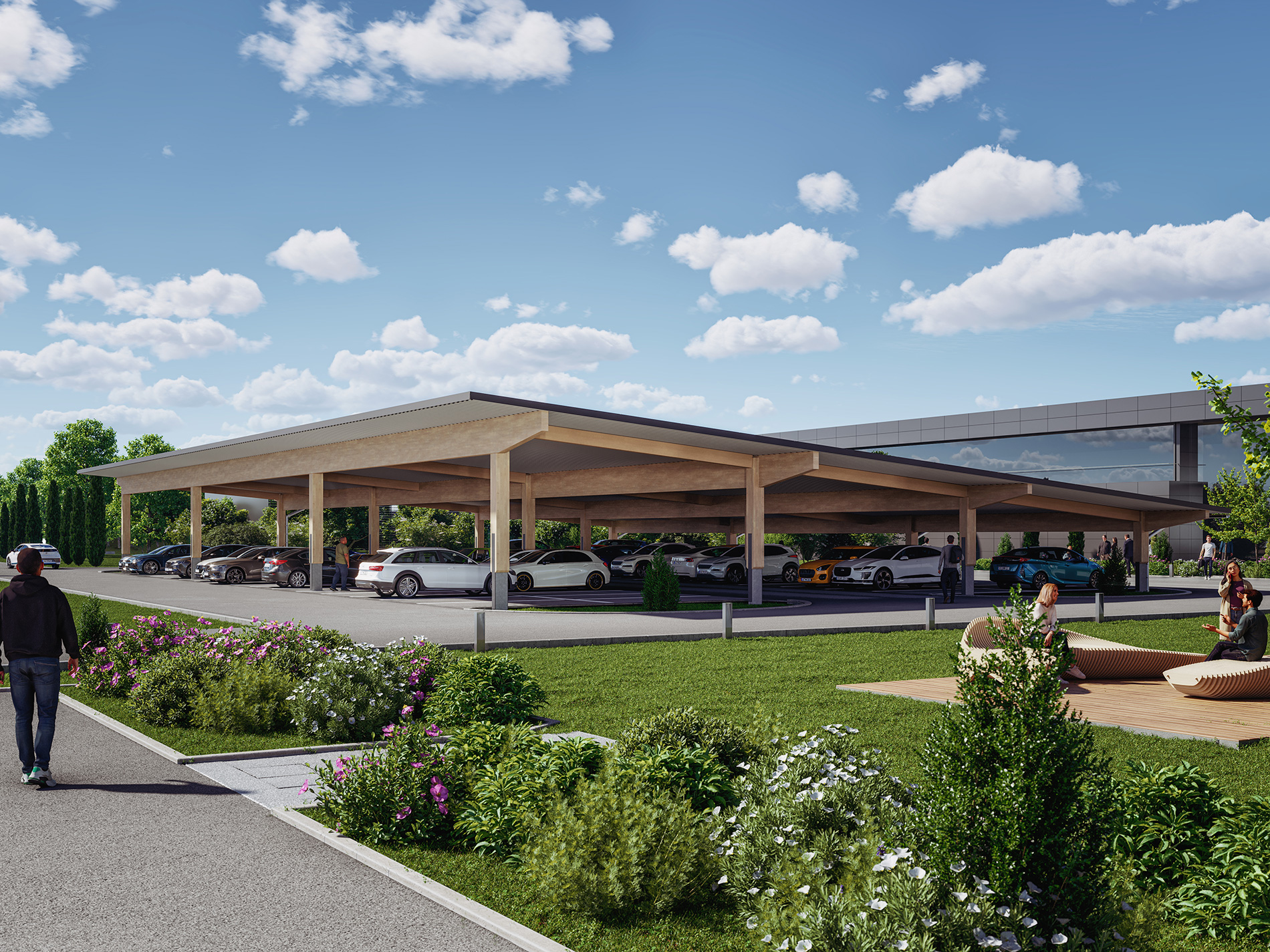 EHV Natural Power XXL Carport