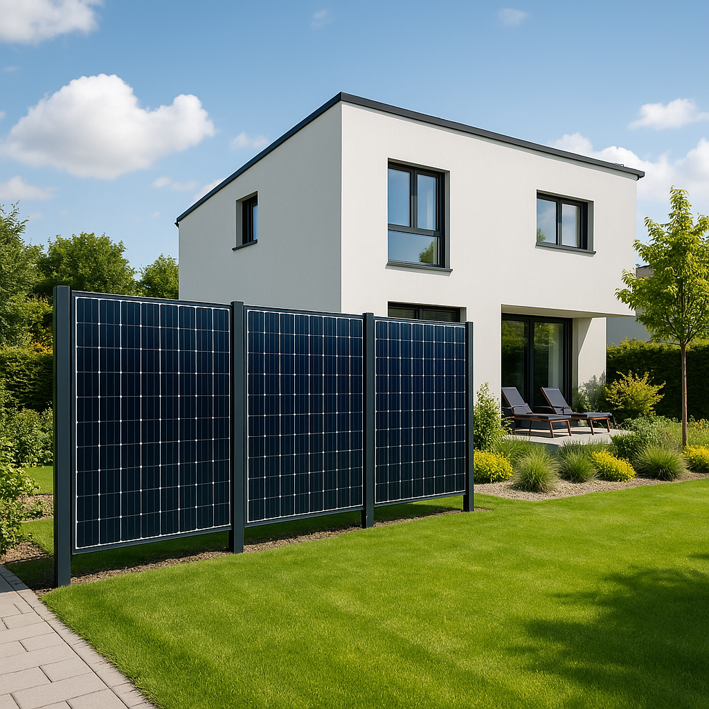 EHV Solar Zaun