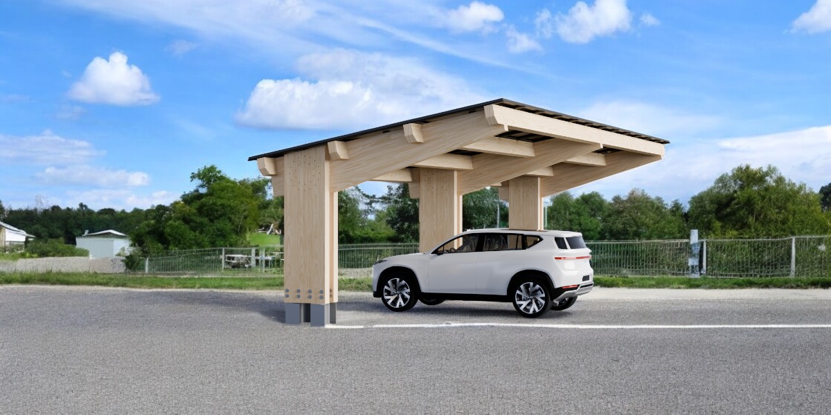 EHV Wood Solar Carport