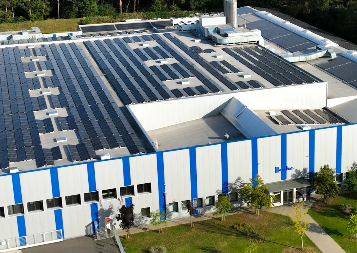 Photovoltaikanlage auf dem Firmendach