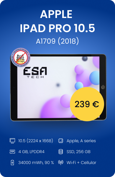 Apple iPad Pro 10.5 (A1709) Wi-Fi + Cellular (2018)