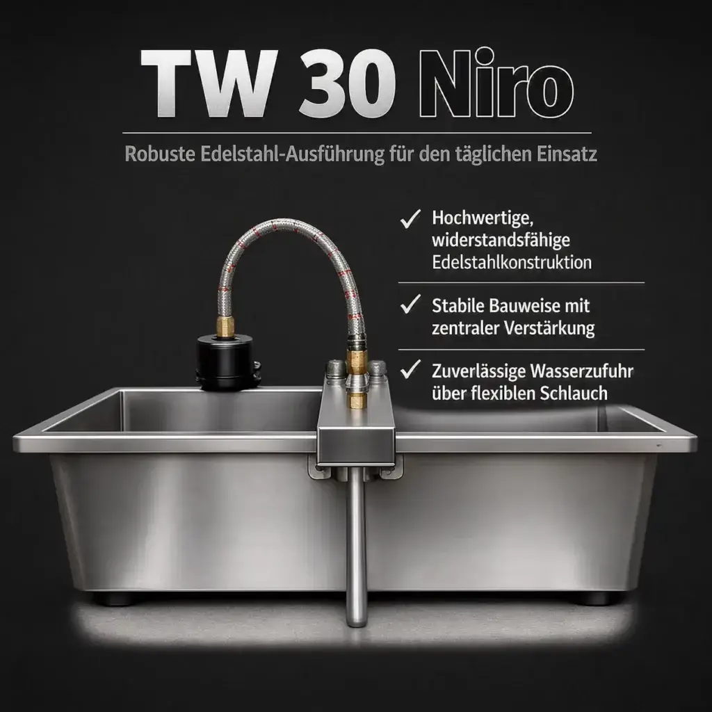TW 30 Niro – Edelstahltränke