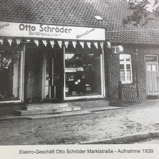 Elektro-Geschäft Otto Schröder 1939