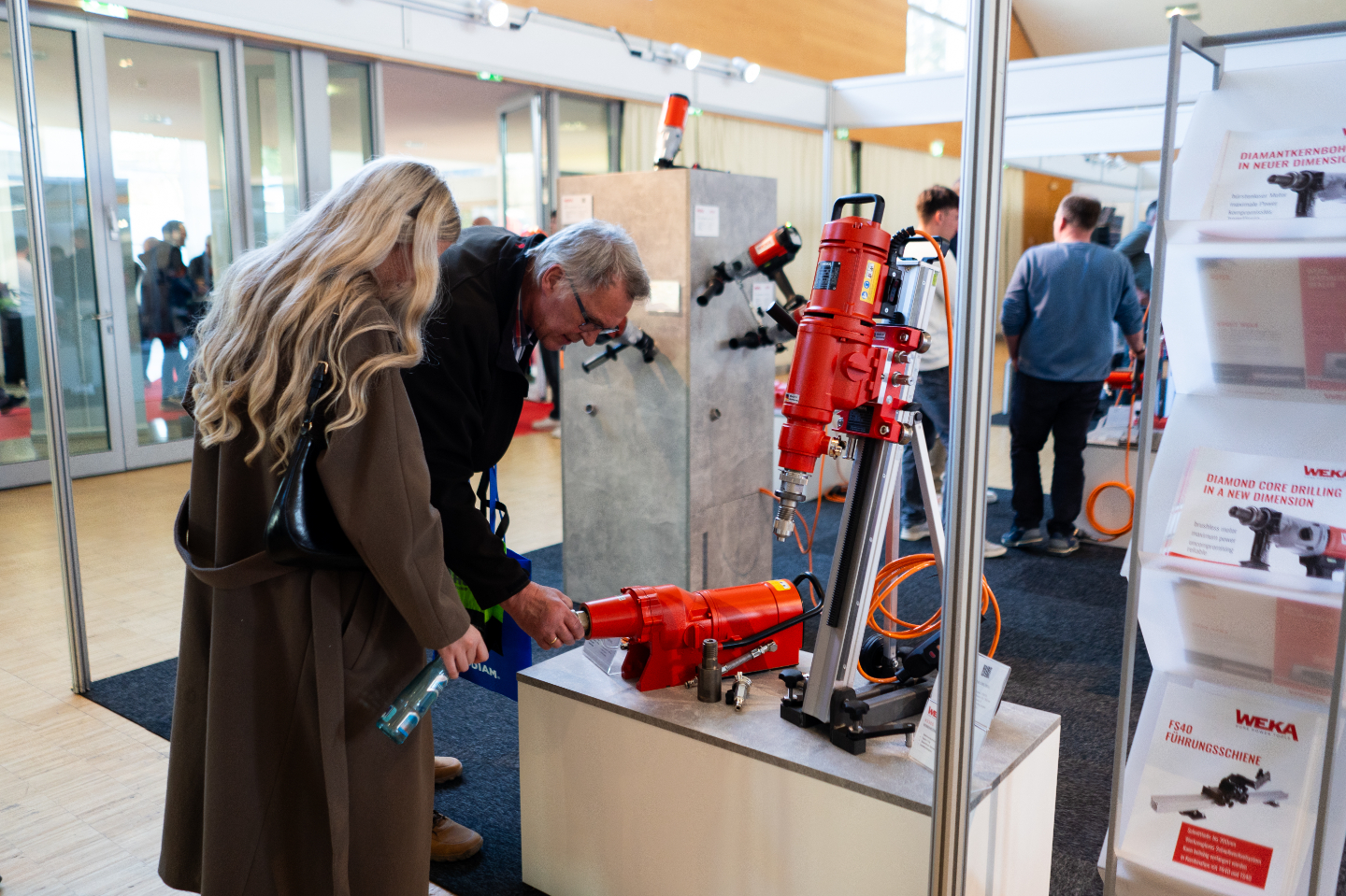 WEKA-Messestand BeBoSa