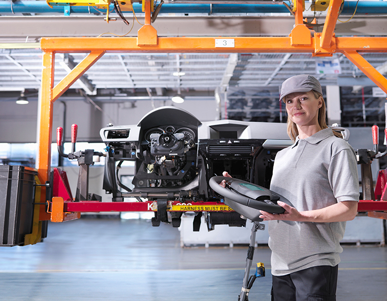 Montageanwendung in der Automobilfertigung