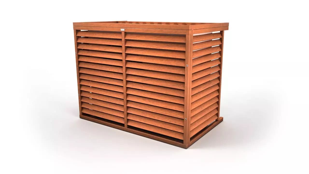 Holz-Verkleidung Cache Clim (S–XL)