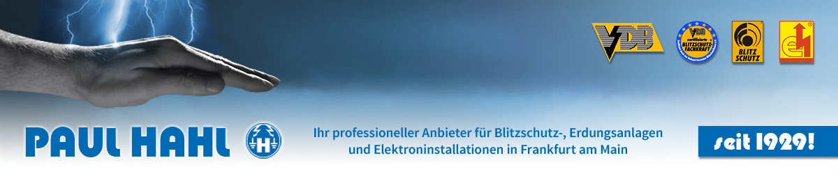 Paul Hahl Blitzschutz – Company masthead