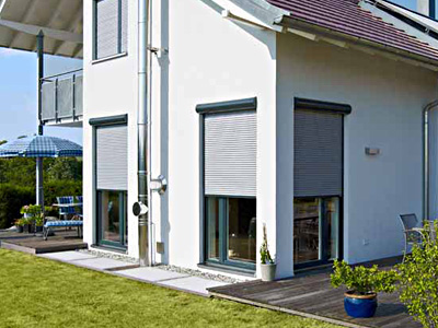 Rollladenanlage