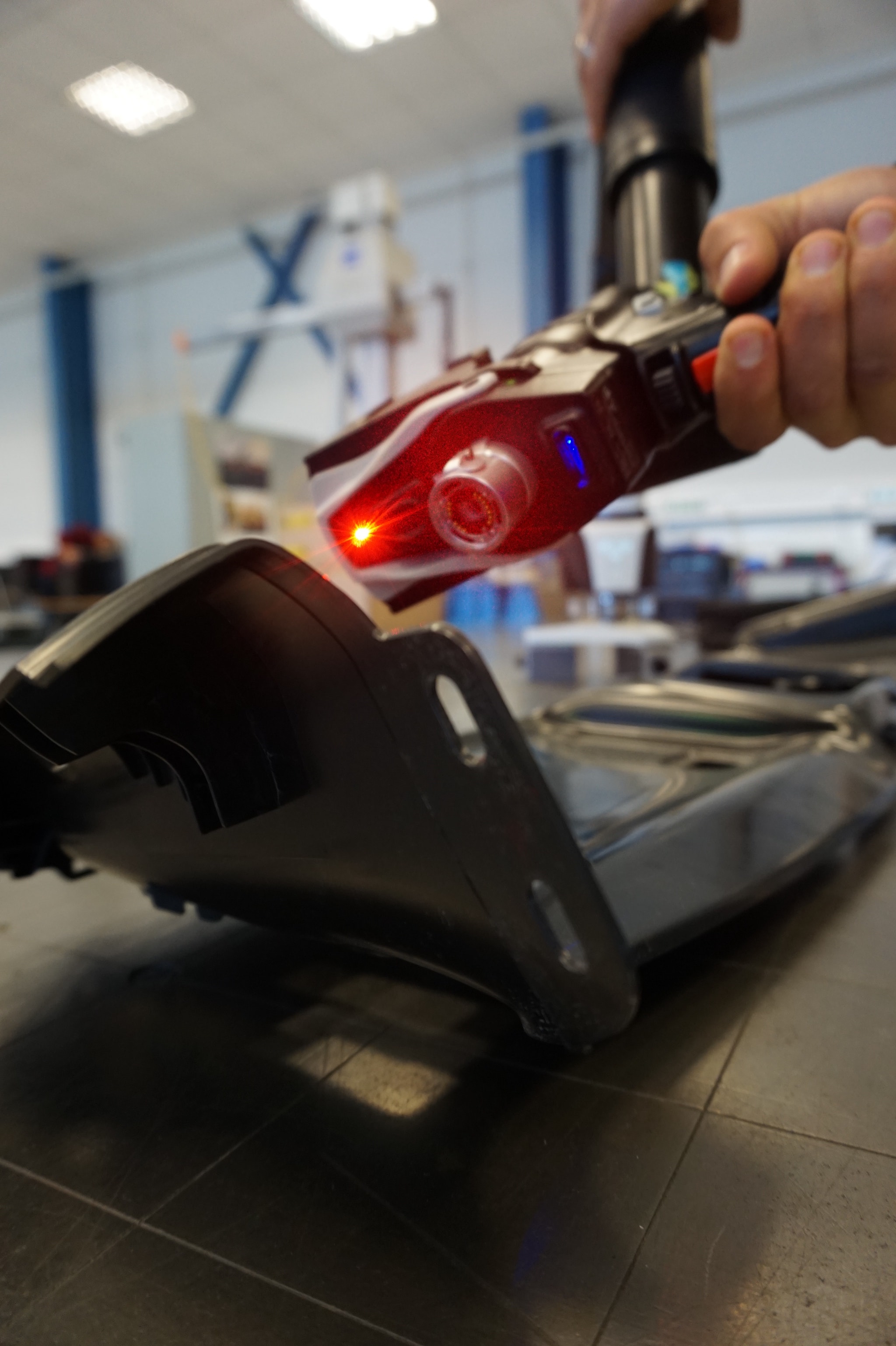 Optische Messtechnik mit Handmesskopf